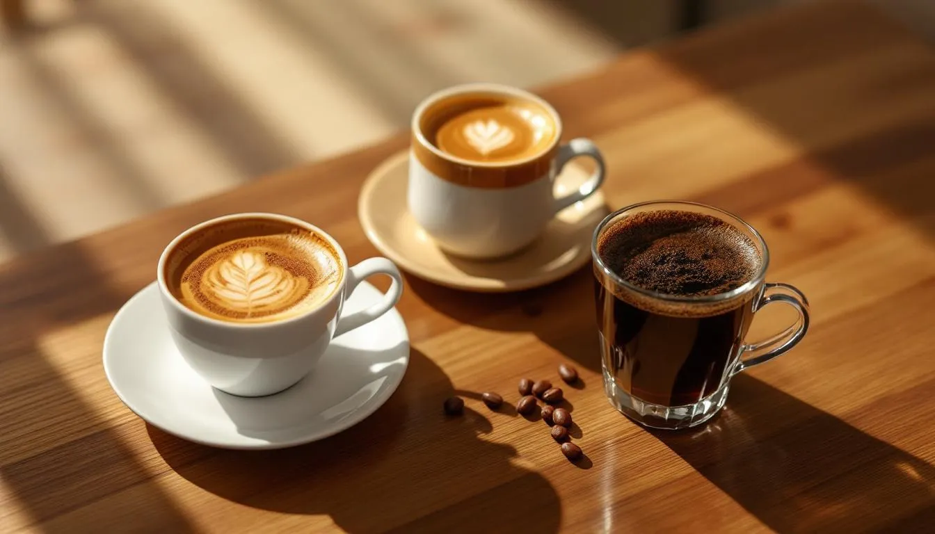 A comparison of Colombian coffee with other coffee varieties.