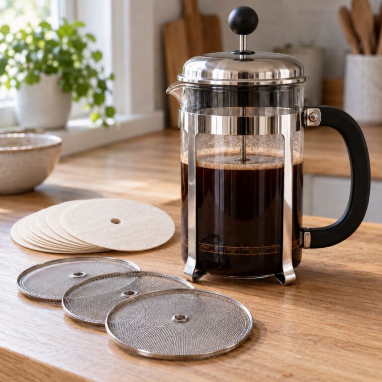 french press paper filter